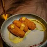 CROQUETAS DE CHISTORRA Y MANCHEGO