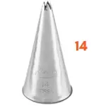 Boquilla Ateco 14 Estrella abierta