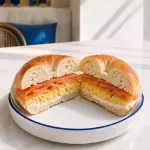 Egg Salmon Bagel