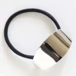 Metal hair silver 010