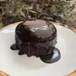 Bolo Blak individual Low Carb c/cobertura
