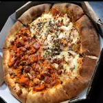 PIZZA PEQUENA 2 SABORES s/BORDA