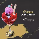 FRESAS CON CREMA
