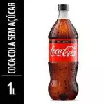 Coca-Cola s/ açúcar 1L
