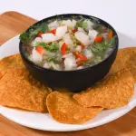 Ceviche pequeño pescado