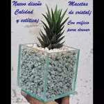 Maceta cuadrada