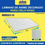 LAMINA DE ANIME DECORADO MOD.15