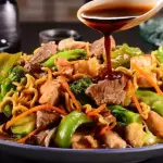 Yakisoba misto (carne e frango) 800g