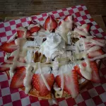 Fresas con crema