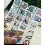 Cx De Strass Coloridos C/12 cores