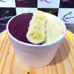 Açaí com creme de Cupuaçu