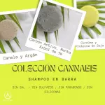Shampoo en barra linea Cannabis