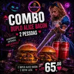Combo Duplo Alice Bacon 2 Pessoas