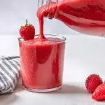 SUCO NATURAL DE MORANGO
