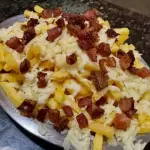 Fritas Rush com cheddar