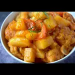 Pollo a la piña