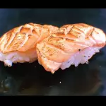Niguiri salmão massaricado🔥