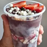 Açaí 500ml Morango
