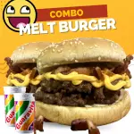 2 Melt Burger + Bebidas