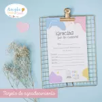 Diseño Tarjeta de Agradecimiento