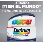 CENTRUM SILVER 50 AÑOS 30 TABLETAS