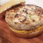 Hamburguesa de pollo simple