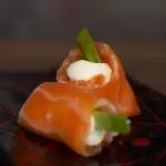 Geishas de salmon rosado