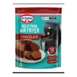 Massa de bolo sabor chocolate