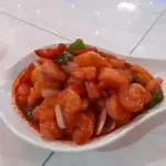 Camarón salsa agridulce