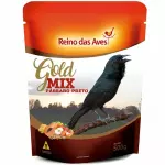 Reino Aves Gold Pássaro Preto 500gr