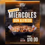 PROMO MIÉRCOLES - DON ALFREDO