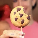 Cookie chips rellena