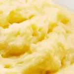 QUESADILLA DE PAPA BLANCA CON QUESO