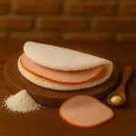 Tapioca com Peito de Peru