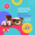 Sorvete Kit Freddy 700ml Napolitano