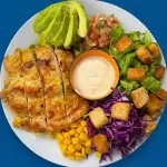 Ensalada de pollo a la plancha