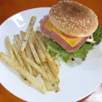 Hamburguesa Sencilla con Papas