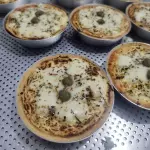 Quiche de alho-poró e Alcaparras