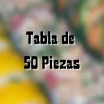 Tabla de 50 Piezas Opcion 1