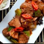 Chilli pork(dry)