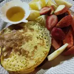 Panqueques con fruta