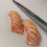 niguiri de salmão