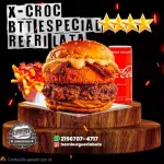 X-Croc + Batata Esp P, Refri Lata