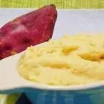 Purê de batata doce
