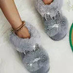 Pantuflas peludas