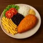 Filé de frango a milanesa