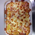 Patatas gratinadas con 4 Carnes