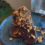 Cheesecake basca - Ganache Nutella