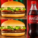 2 hamburger simples + Coca 500 ml