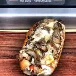 Hotdog champiñon